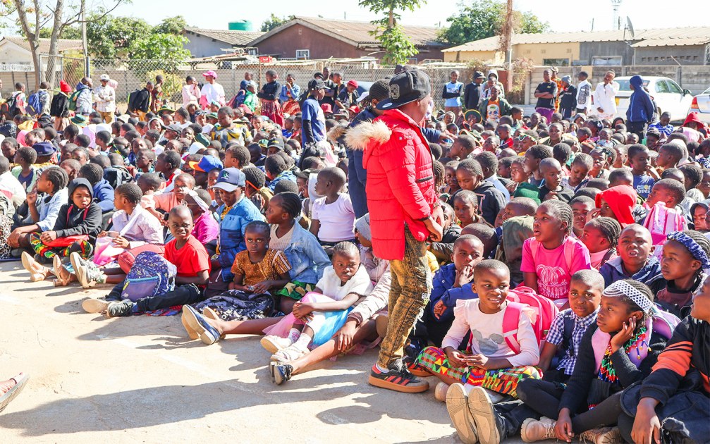 Learners at Zengeza 8